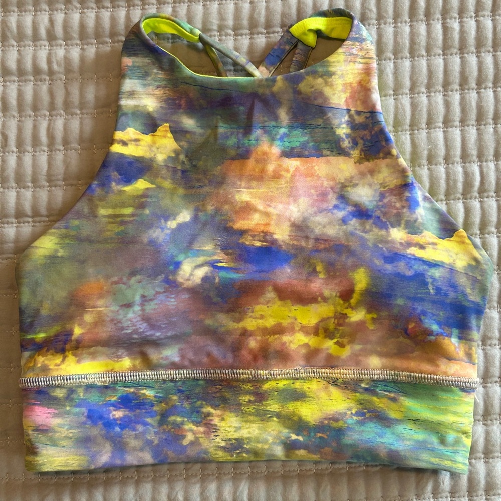 Lululemon Energy High Neck Long Line Bra